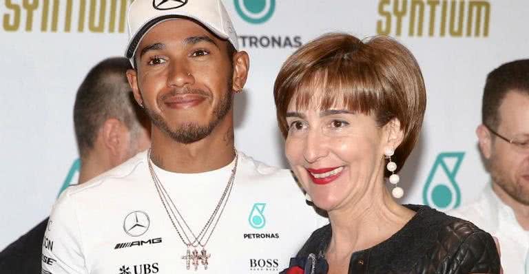 Lewis Hamilton participa de coletiva ao lado de Viviane Senna - Manuela Scarpa/Brazil News