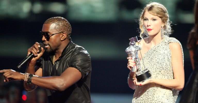 Kanye West e Taylor Swift - Getty Images