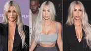 Silver hair: Kim Kardashian adota cabelo prateado - Reprodução/Instagram