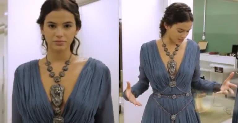 Bruna Marquezine é a princesa Catarina em 'Deus Salve o Rei' - Gshow/Reprodução Vídeo