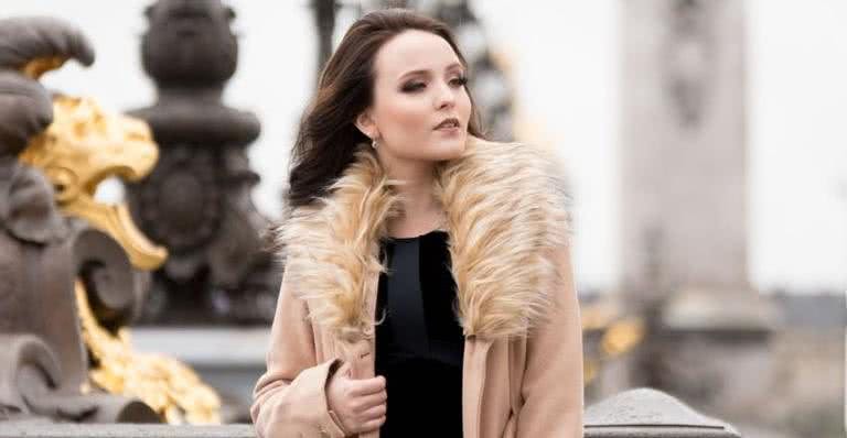 Larissa Manoela posa para sua linha em Paris - Leandro Dias/ divulgação