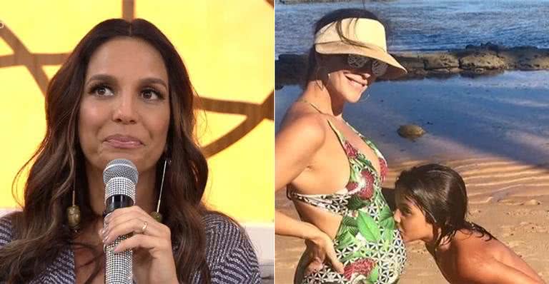 Ivete Sangalo sobre gravidez: 'Tô começando a derreter' - Reprodução