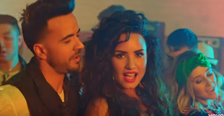 Luis Fonsi e Demi Lovato 'Échame La Culpa' - reprodução/instagram