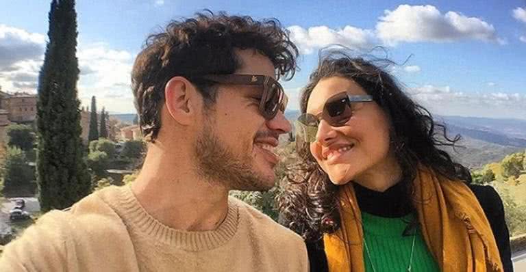 José Loreto e Débora Nascimento: juntos em Toscana - Reprodução/Instagram