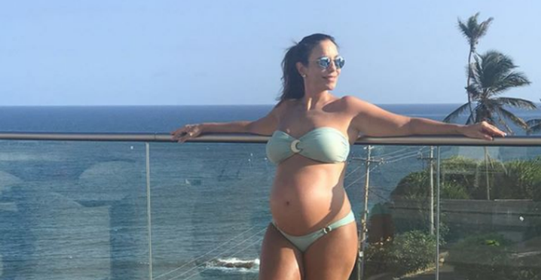 Ivete Sangalo exibe o barrigão em dia de sol - Reprodução Instagram