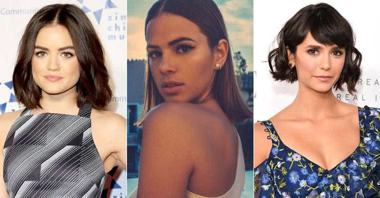 Lucy Hale, Bruna Marquezine e Nina Dobrev - Getty Images/Instagram