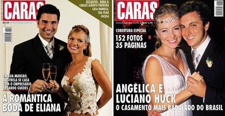 CARAS 24 anos: veja os 24 casamentos marcantes que estamparam nossas capas - Reprodução