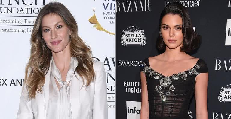 Gisele Bündchen e Kendall Jenner - Getty Images