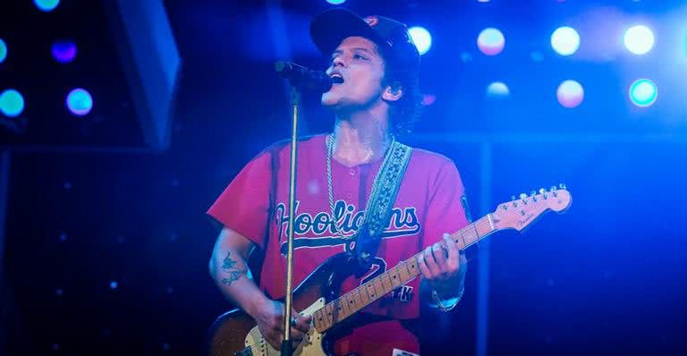 Bruno Mars faz show em São Paulo - Florent Dechard/Divulgação