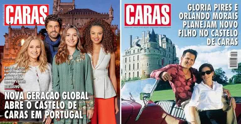 CARAS 24 anos: veja as 24 capas marcantes no castelo de CARAS - Reprodução