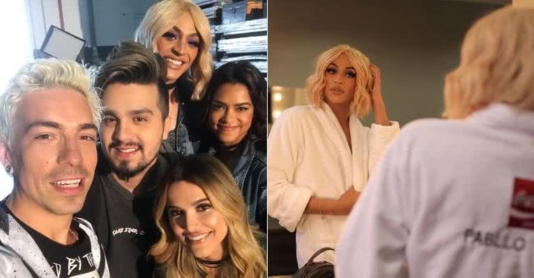 Pabllo Vittar, Luan Santana e time de astros musicais posam juntos em campanha fashion - Divulgação