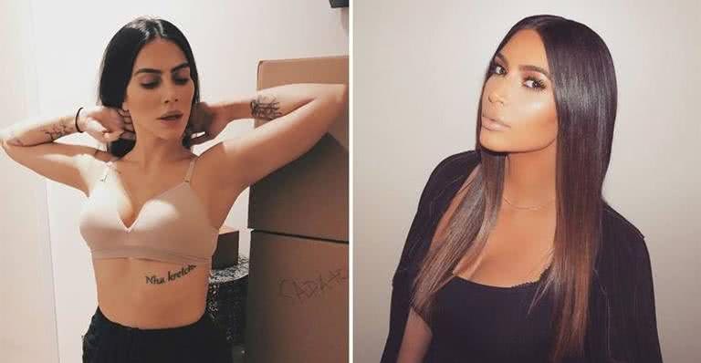 Cleo é comparada a Kim Kardashian! - reprodução/instagram