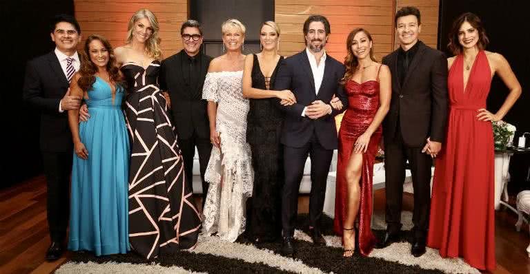 César Filho, Renata, Ana Hickmann, Junno, Xuxa, Ticiane, Mion, Sabrina, Rodrigo e Vera - Manuela Scarpa/Brazil News