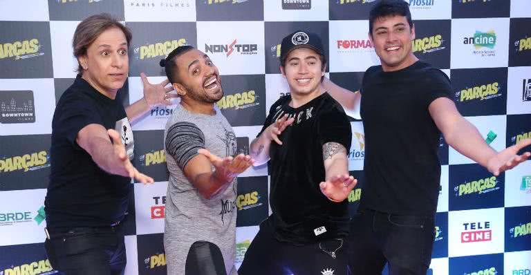 Tom Cavalcante, Tirullipa, Whindersson Nunes e Bruno de Luca - Roberto Filho/Brazil News