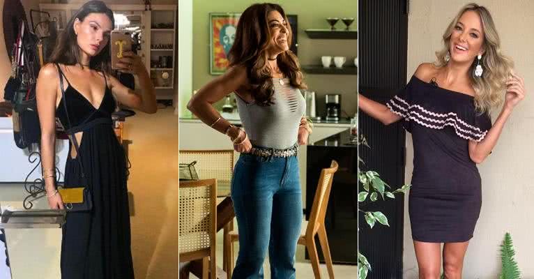 Isis Valverde, Juliana Paes e Ticiane Pinheiro - Reprodução/Instagram/Divulgação/TV Globo