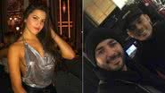 Cantor André Luz encontrou Emilly e Jô Amancio em restaurante - Instagram/Reprodução