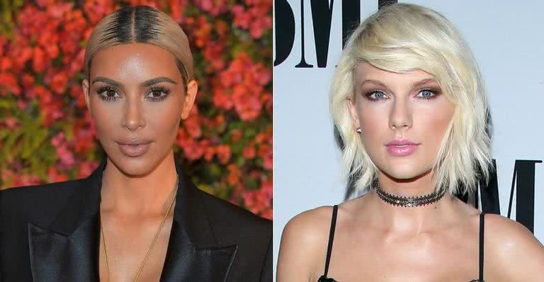 Kim Kardashian e Taylor Swift - Getty Images