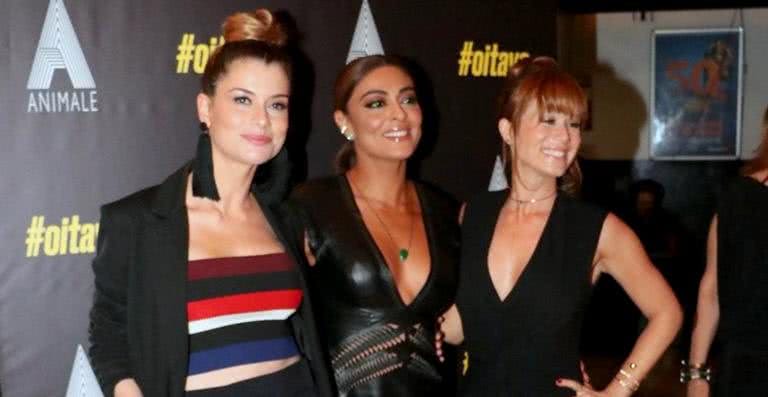 Alinne Moraes, Juliana Paes e Mariana Ximenes - Webert Belicio e Rogério Fidalgo / AgNews