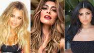 Khloé Kardashian, Juliana Paes e Kylie Jenner - Reprodução/Instagram