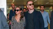 Alicia Vikander e Michael Fassbender chegam a São Paulo - Manuela Scarpa/Brazil News