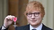 Ed Sheeran recebe homenagem do príncipe Charles - Getty Images