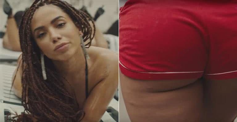 Anitta exibe beleza real em novo clipe e ganha elogios - Reprodução