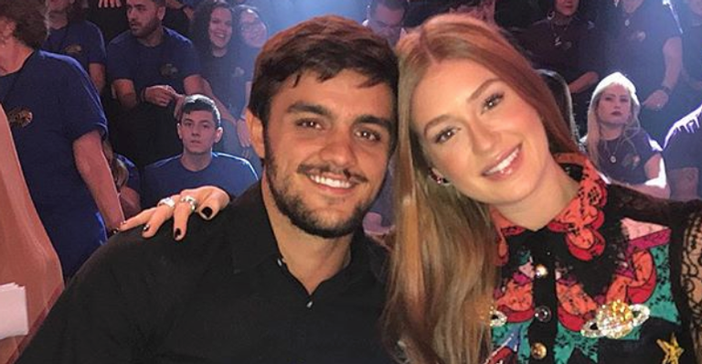 Felipe Simas e Marina Ruy Barbosa no Dança dos Famosos - reprodução/instagram