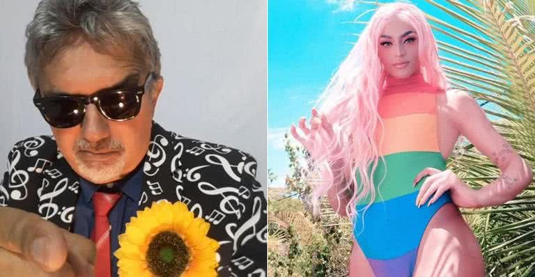 Falcão e Pabllo Vittar - Instagram/Reprodução