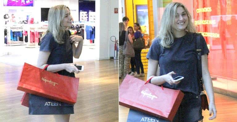 Sasha Meneghel Szafir faz compras no Rio de Janeiro - Delson Silva / AgNews