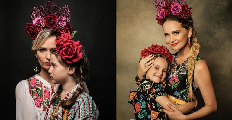 Fernanda Rodrigues faz ensaio fotográfico com a filha - Jorge Bispo