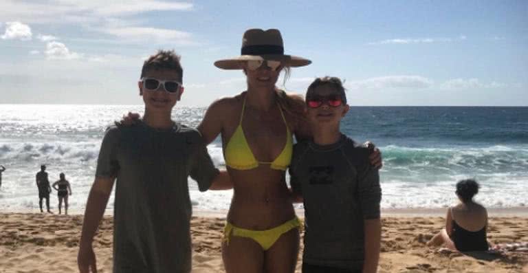 Britney Spears com os filhos - Reprodução / Instagram