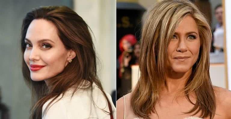 Angelina Jolie e Jennifer Aniston - Getty Images