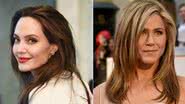 Angelina Jolie e Jennifer Aniston - Getty Images