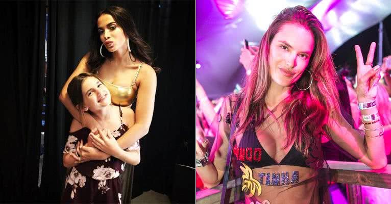 filha de Ale Ambrósio, vibra em show de Anitta - Instagram/ Adriel Douglas