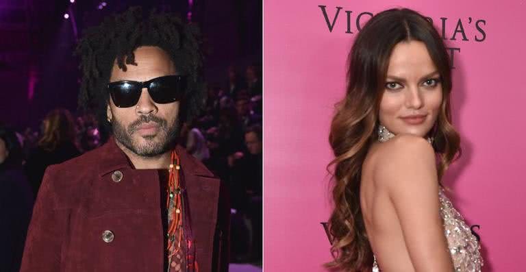 Lenny Kravitz e Barbara Fialho - Getty Images