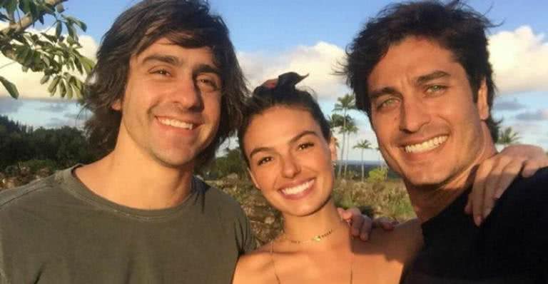 Felipe Abib, Isis Valverde e André Resende - Instagram/Reprodução