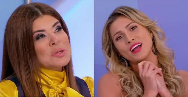 Lívia Andrade e Mara Maravilha causam na TV - Reprodução