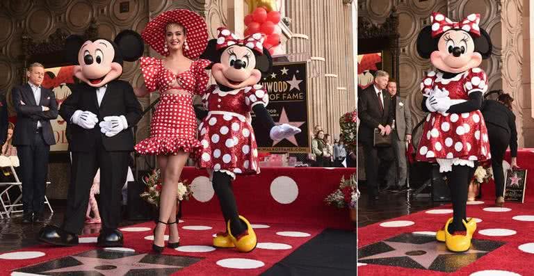 Minnie Mouse recebe estrela na Calçada da Fama de Hollywood - Getty Images