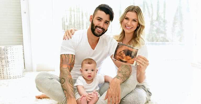 Gusttavo Lima e Andressa Suita estão à espera de um irmão para Gabriel - KARITHA OLIVEIRA