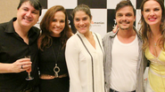 Luiza Tomé, Priscila Fantin, Letícia Birkheuer, Maurício Machado e Eduardo Figueiredo - André Storino