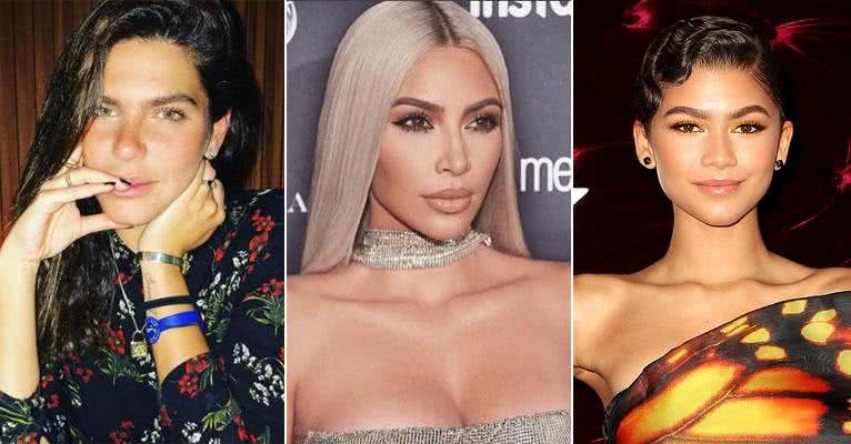 Mariana Goldfarb, Kim Kardashian e Zendaya - Getty Images/Instagram