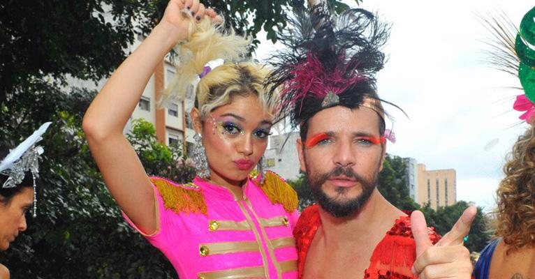 De paquita, Sophie Charlotte se joga em Carnaval de SP - Samuel Chaves/Brazil News