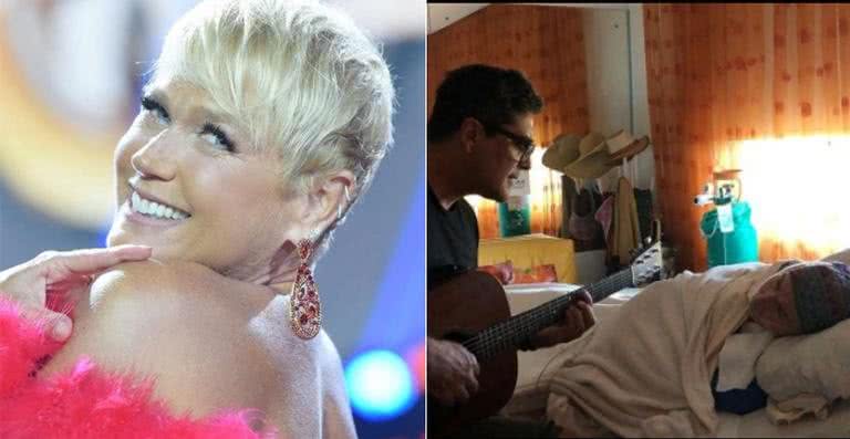 Xuxa mostra vídeo de Junno com sua mãe, Dona Alda - Reprodução / Instagram