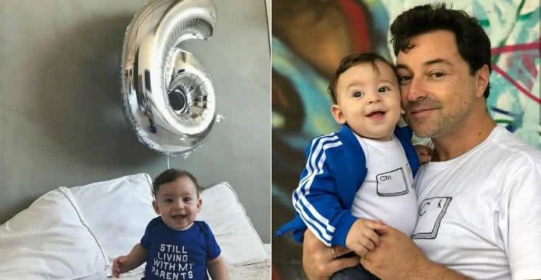 Emilio Orciollo Netto festeja os seis meses do filho - Instagram/Reprodução