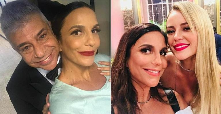 Lulu Santos e Paolla Oliveira: homenagem à mamãe Ivete - Instagram/Reprodução