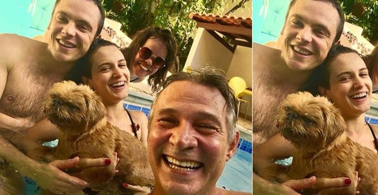 Sergio Guizé, Bianca Bin, Juliana Caldas e Nelson Freitas - Reprodução / Instagram