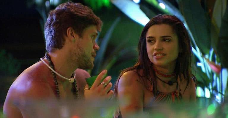 Breno e Paula no BBB18 - TV Globo/Reprodução