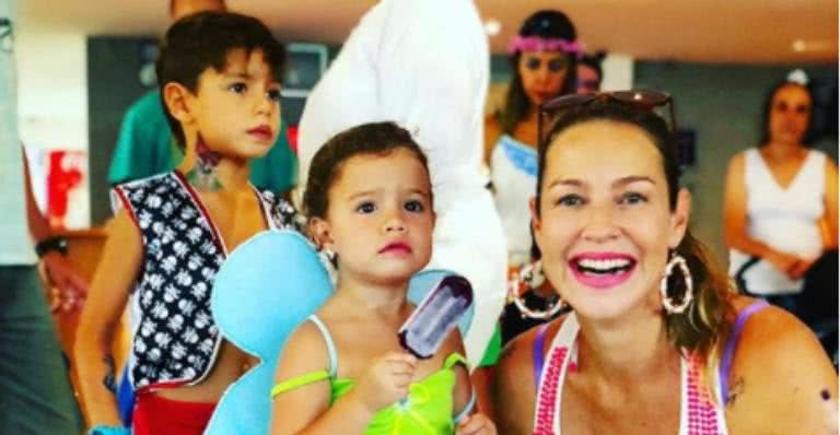 Fofura! Luana Piovani curte Carnaval na companhia dos filhos - Reprodução/Instagram