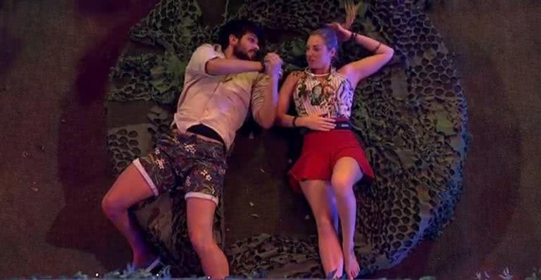 Lucas e Jéssica no 'BBB18' - TV Globo/Reprodução