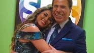 Livia Andrade e Silvio Santos - reprodução instagram